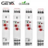 GEYA Delay on Delay off Timer Relay Electronic Type 16A AC230V OR AC/DC12-240V with CE CB ROHS GRT8-A/B/At/Bt